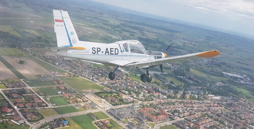 Lot Samolotem Zlin 42M | Warszawa (okolice) | Aero Przasnysz_Prezent dla niego-P