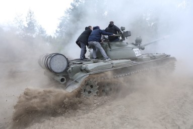 Przejażdżka Czołgiem T-55A_Prezent dla Brata_P