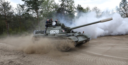 Przejażdżka Czołgiem T-55A_Prezent dla Taty_P