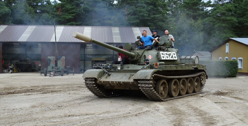 Przejażdżka Czołgiem T-55A_Prezent dla znajomego_P