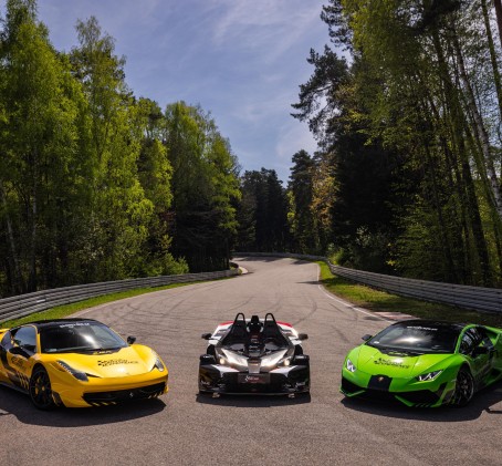 Pojedynek Lamborghini Huracán vs. Ferrari Italia vs. KTM X-Bow (9 okrążeń) | Kielce