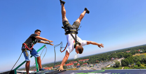 Dream Jump - Skok na Linie dla Dwojga | Wrocław_Prezent dla Dziewczyny_P