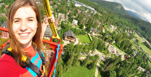 Skok na Bungee Plus | Chorzów - prezent dla niej _P