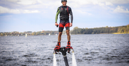 Flyboard dla Dwojga (10 minut) - Prezent dla znajomych _P