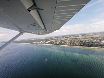 Lot Widokowy nad Morzem Bałtyckim dla Dwojga (15 minut) | Kołobrzeg - dla pary _P