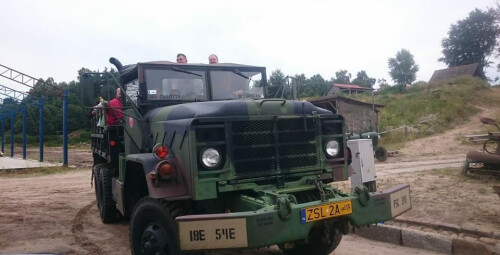 Jazda Wojskową Ciężarówką REO M35 | Koszalin (okolice) - prezent dla dziadka _P