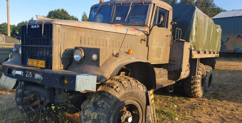 Poprowadź Wojskową Ciężarówkę KrAZ | Koszalin (okolice) - prezent dla znajomego _P