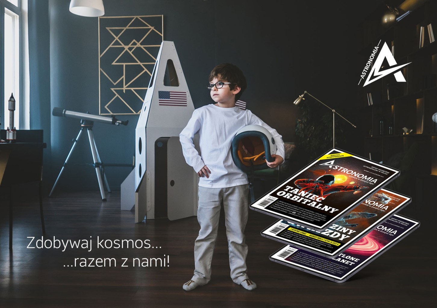 Roczna Prenumerata Magazynu "Astronomia" | Cała Polska