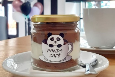 Słodka Chwila przy Kawie dla Przyjaciół | Łódź | Panda Cafe | - prezent dla niej_P