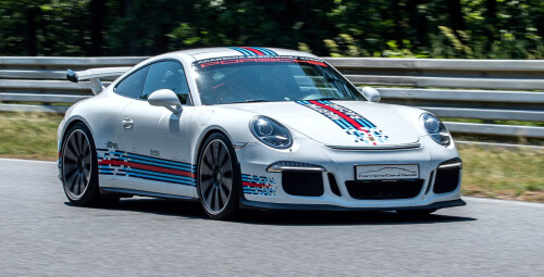 Pojedynek Porsche 911 (991) GT3 “Robert Kubica Signature” vs. Alfa Romeo Giulia Quadrifoglio - Prezent dla niego _P