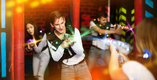 Poznaj Paintball Laserowy dla Przyjaciół | Warszawa | Gamp Laser Tag | - prezent dla przyjaciół_SS