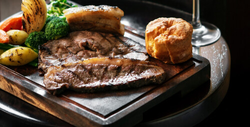 Stek w Amerykańskim Stylu dla Dwojga | Gorzów Wielkopolski | Tarantino Grill Bar And Cafe | - prezent dla pary_SS