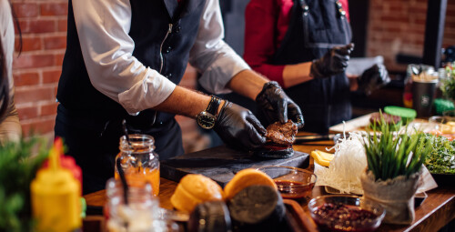 Stek w Amerykańskim Stylu dla Dwojga | Gorzów Wielkopolski | Tarantino Grill Bar And Cafe | - prezent dla dwojga_SS