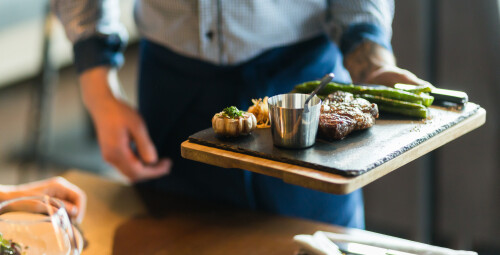 Stek w Amerykańskim Stylu dla Dwojga | Gorzów Wielkopolski | Tarantino Grill Bar And Cafe | - prezent na walentynki_SS