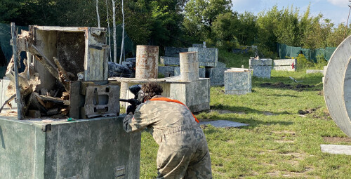 Poznaj Paintball dla Przyjaciół (4 osoby) | Kraków | Jednostka Paintballowa Kraków-Zakrzówek | - prezent dla niej_SS