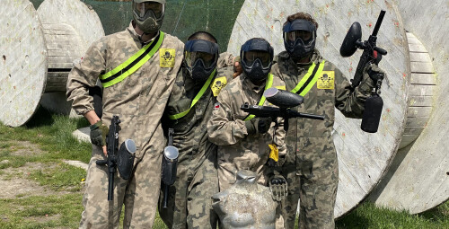 Poznaj Paintball dla Przyjaciół (4 osoby) | Kraków | Jednostka Paintballowa Kraków-Zakrzówek | - prezent na urodziny_SS