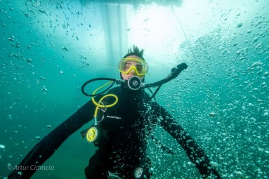 Nurkowanie w Zalanym Kamieniołomie | Jaworzno - prezent dla znajomego_P