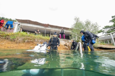 Nurkowanie w Zalanym Kamieniołomie dla Dwojga | Jaworzno | Art of Dive |- prezent dla koleżanki_P