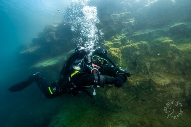 Nurkowanie w Zalanym Kamieniołomie dla Dwojga | Jaworzno | Art of Dive |- prezent dla brata_P