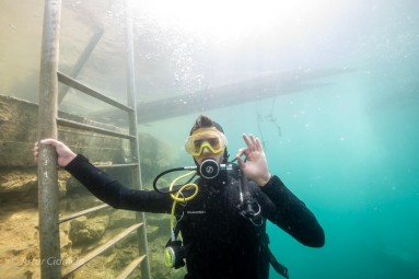 Nurkowanie w Zalanym Kamieniołomie dla Dwojga | Jaworzno | Art of Dive |- prezent dla siostry_P