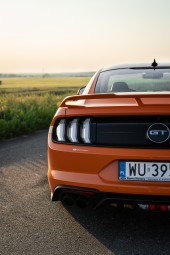 Co-Drive Mustangiem Ulicami Miasta | Poznań | KierownicyRent | - prezent na urodziny_PP