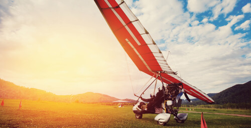 Lot Widokowy Motolotnią dla Dwojga (20 minut) | Grójec (okolice) - Prezent dla pary _S