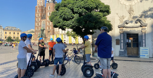 Jazda Segwayami dla Dwojga (60 minut) | Kraków | Kraków Segway Tour | - prezent na urodziny_PP