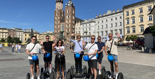 Jazda Segwayami dla Dwojga (60 minut) | Kraków | Kraków Segway Tour | - prezent dla brata_PP