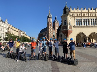Jazda Segwayami dla Przyjaciół (30 minut) | Kraków | Kraków Segway Tour | - prezent dla przyjaciół_PP