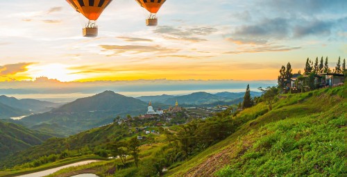 Lot Balonem Dla Dwojga - prezent na Ślub_S