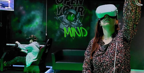 Szalona Zabawa w Wirtualnym Świecie dla Dwojga | Łódź | Virtual House | Prezent na Imieniny_PP