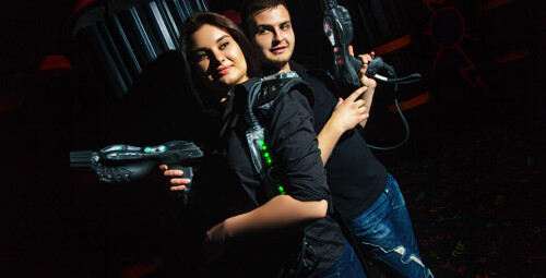 Paintball Laserowy dla Dwojga | Kielce | LaserGame | Prezent dla Niego_SS