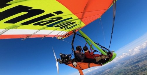 Lot Motolotnią z Filmowaniem dla Dwojga | Kielce (okolice) - Prezent dla rodziców _P