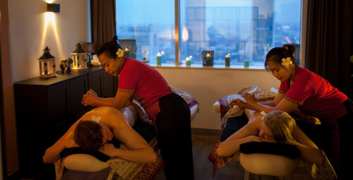 Romantyczny Masaż z Widokiem na Miasto dla Dwojga | Warszawa | Prezent na Rocznicę_PP