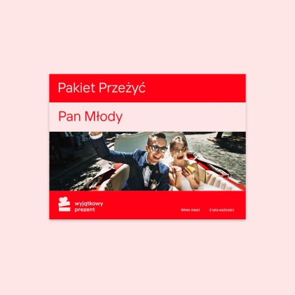 Pakiet Przeżyć "Pan Młody"