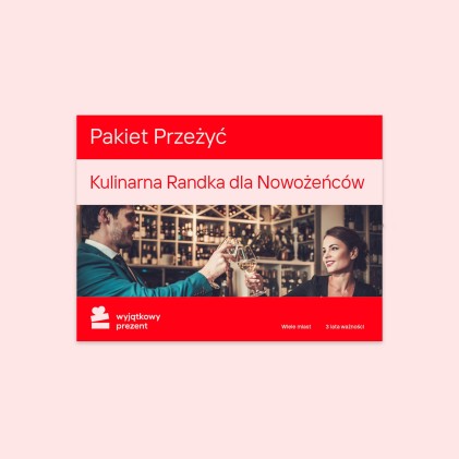 Pakiet Przeżyć "Kulinarna Randka dla Nowożeńców"