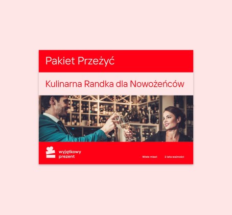Pakiet Przeżyć "Kulinarna Randka dla Nowożeńców"