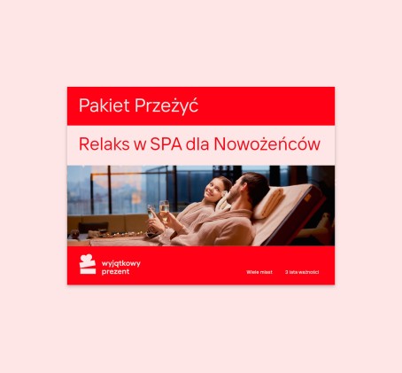 Pakiet Przeżyć "Relaks w SPA dla Nowożeńców"