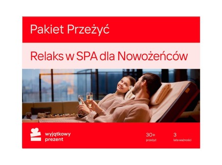 Pakiet Przeżyć "Relaks w SPA dla Nowożeńców" 