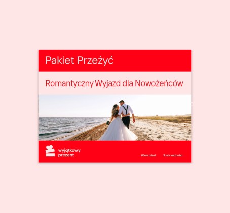 Pakiet Przeżyć "Romantyczny Wyjazd dla Nowożeńców"