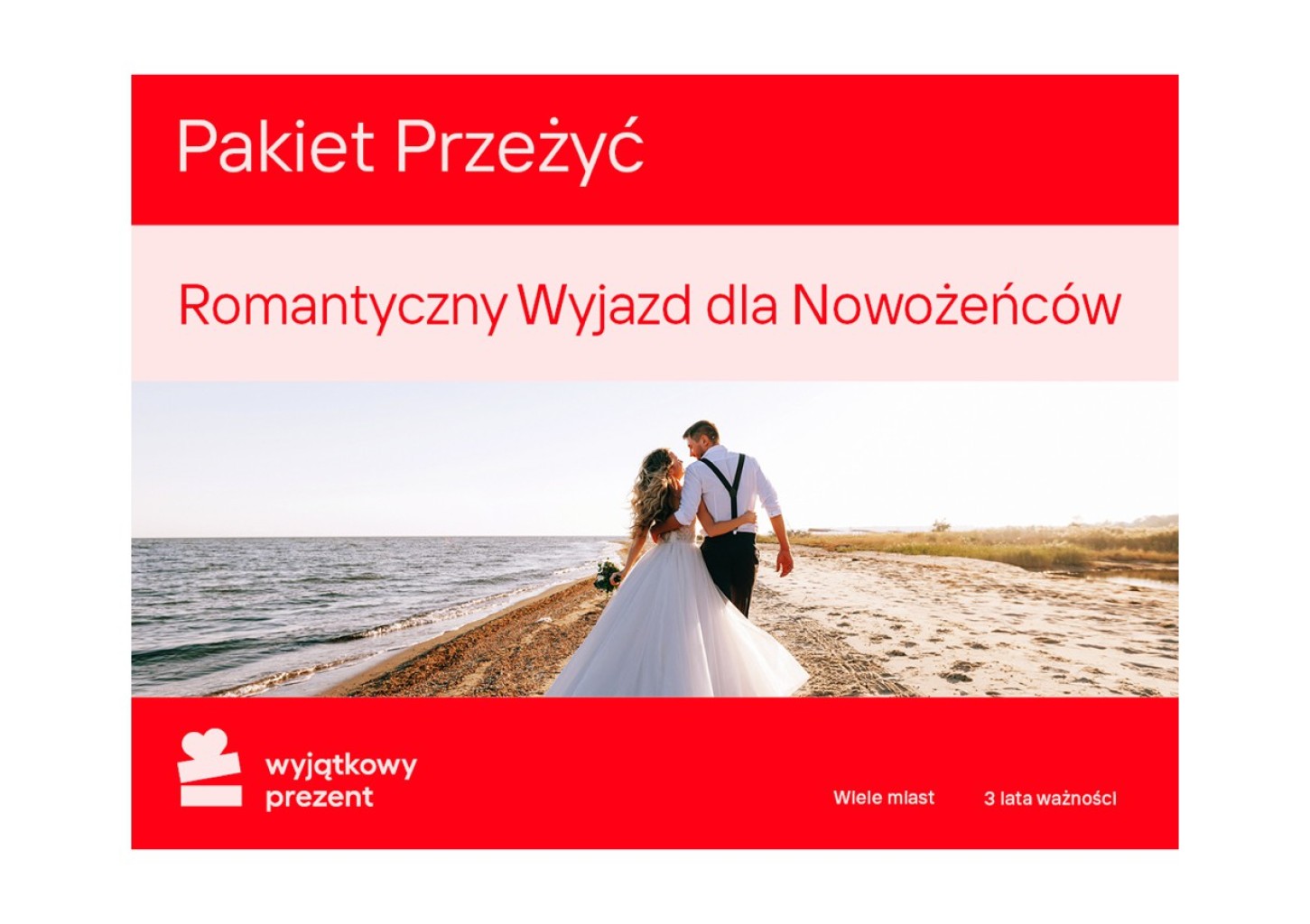 Pakiet Przeżyć "Romantyczny Wyjazd dla Nowożeńców"