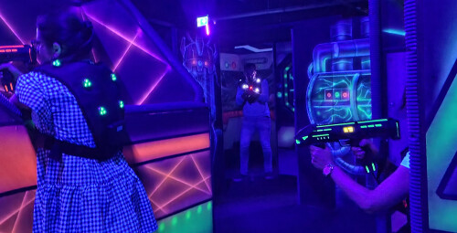 Paintball Laserowy dla Przyjaciół (12 osób) | Katowice | Prezent dla Znajomych_PP