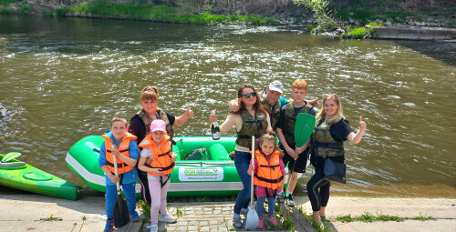 Spływ Pontonowy Przełomem Bardzkim dla Rodziny (2+2) | Wrocław (okolice) | Prezent dla Znajomych_PP