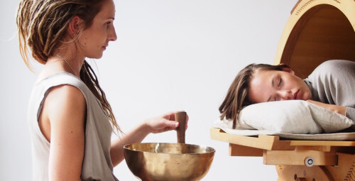 Relaksacyjny Masaż Dźwiękiem w Sonorze | Poznań | Prezent na Imieniny_PP