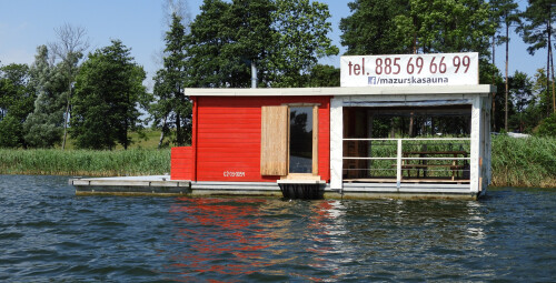 Relaks w Saunie na Wodzie dla Dwojga | Giżycko (okolice) | Prezent na Urodziny_PP