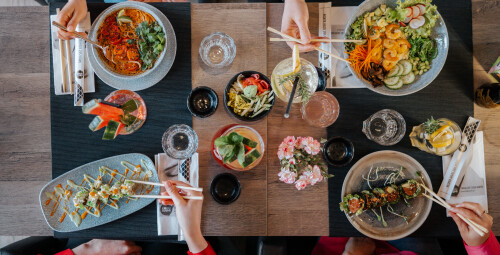 Azjatycki Obiad dla Przyjaciół | Białystok - Prezent dla znajomych _PP