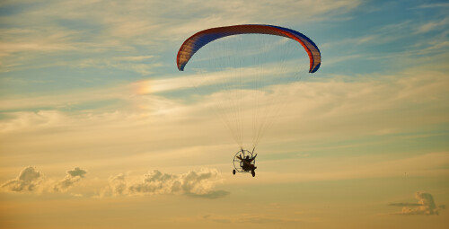 Lot Motoparalotnią z Filmowaniem (25 minut) | Kraków | Prezent dla Niego_SS