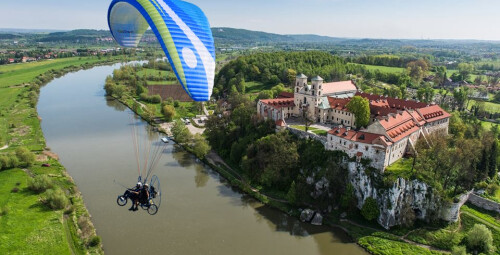 Lot Motoparalotnią z Filmowaniem (25 minut) | Kraków | Prezent dla Żony_PP