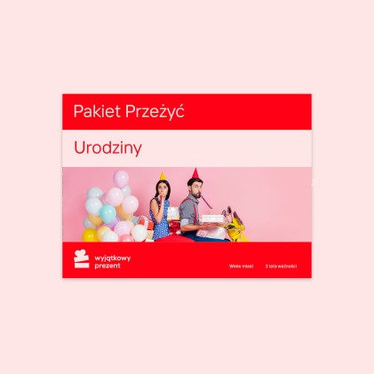 Pakiet Przeżyć "Urodziny" 