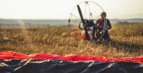 Lot Motoparalotnią z Filmowaniem (15 minut) | Zielona-Góra (okolice) | Prezent dla Chłopaka_SS